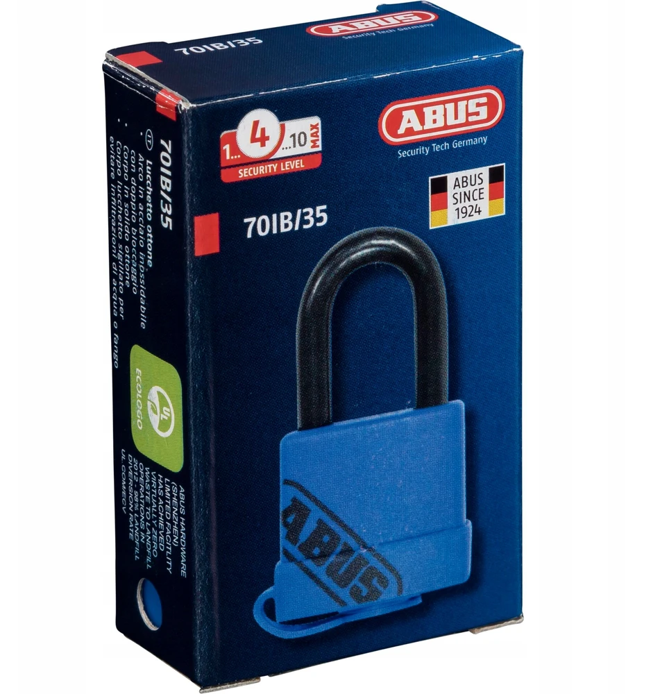 Abus Aqua Safe 70ib/35 Vs Sl 4 - Vandeniui atspari spyna