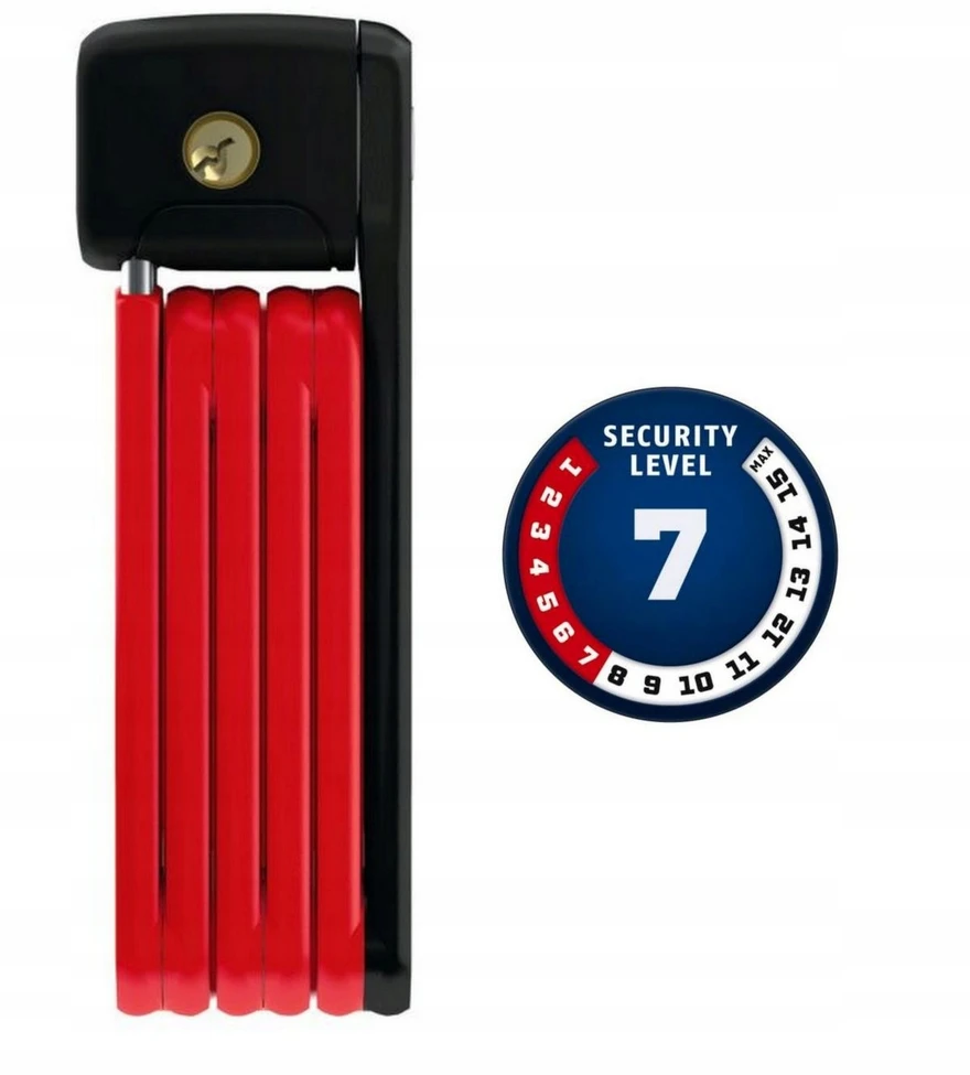 Spyna Abus Bordo Lite Mini 6055K/60 raudona
