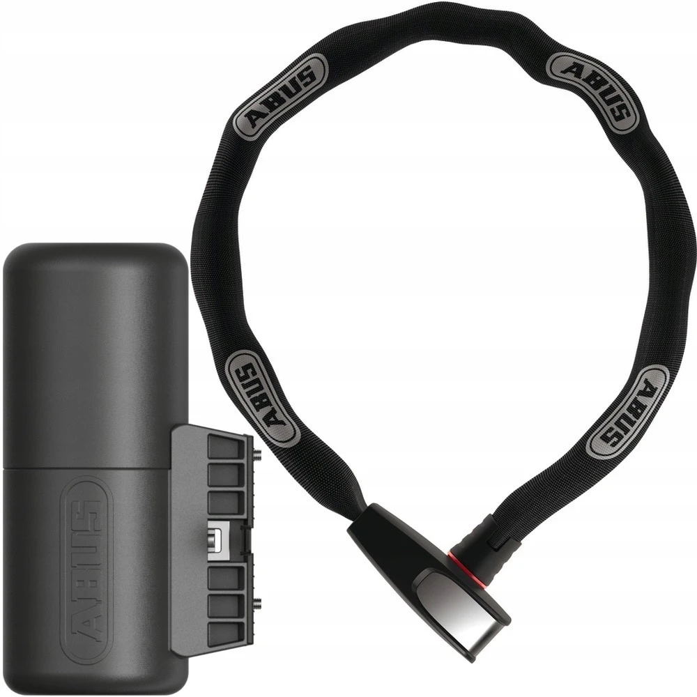 Abus Germany Abus Catena 6806k/110 Bk Qst dviračio grandininis užraktas