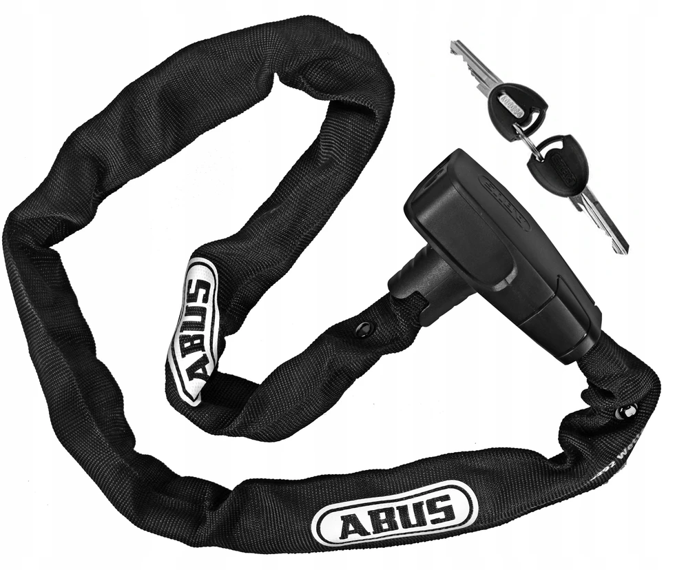Abus City Chain 6800/85 Bk 2.0 dviračio grandinės spyna, 85cm