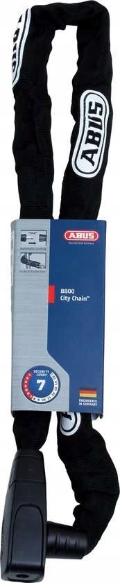 Abus Germany Abus CityChain 8800/95 2.0 dviračio užraktas, juodas