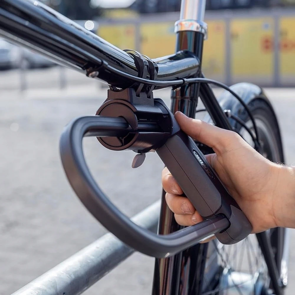 Abus Granit 460 U-lock dviratis užraktas su laikikliu
