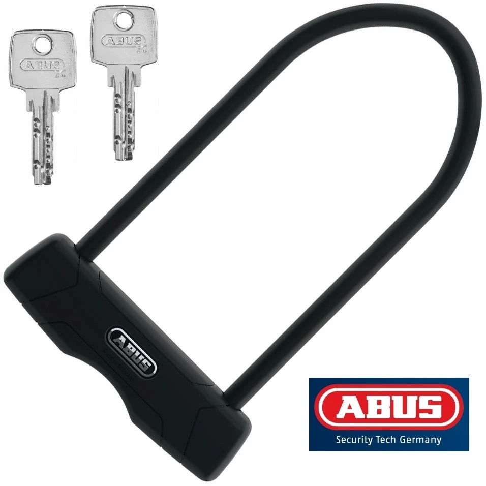 Abus Granit 460 U-lock dviratis užraktas su laikikliu