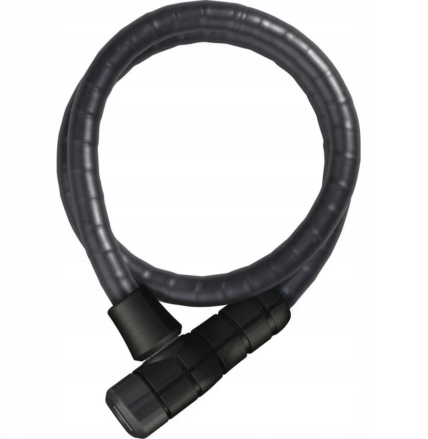 ABUS Microflex 6615K/85/15 kabelinė dviračio spyna juoda