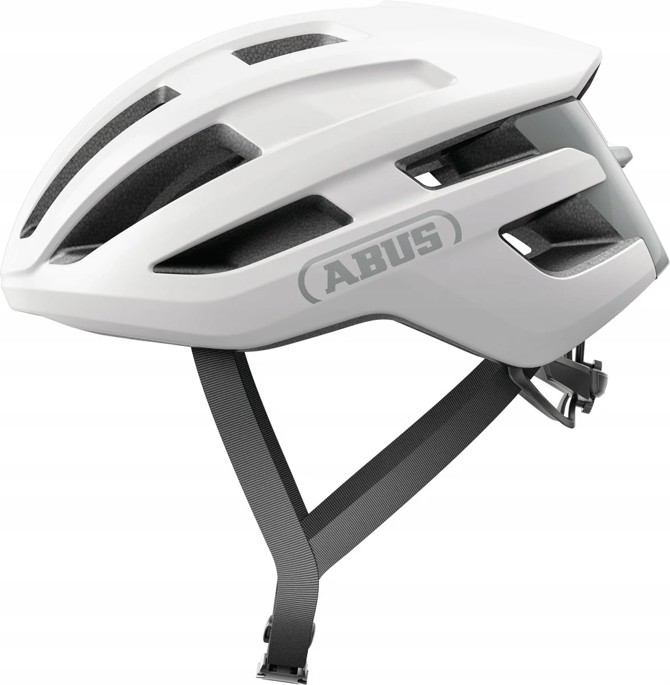 Abus Germany ABUS POWERDOME Polar Baltas dviračio šalmas L 57-61 cm.