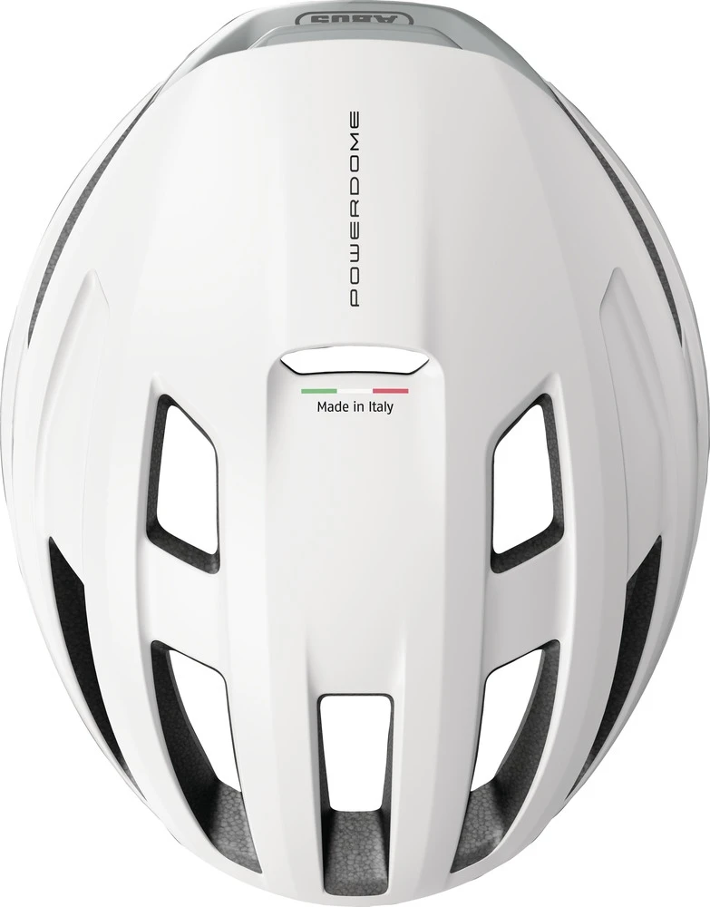Abus Germany ABUS POWERDOME Polar Baltas dviračio šalmas L 57-61 cm.
