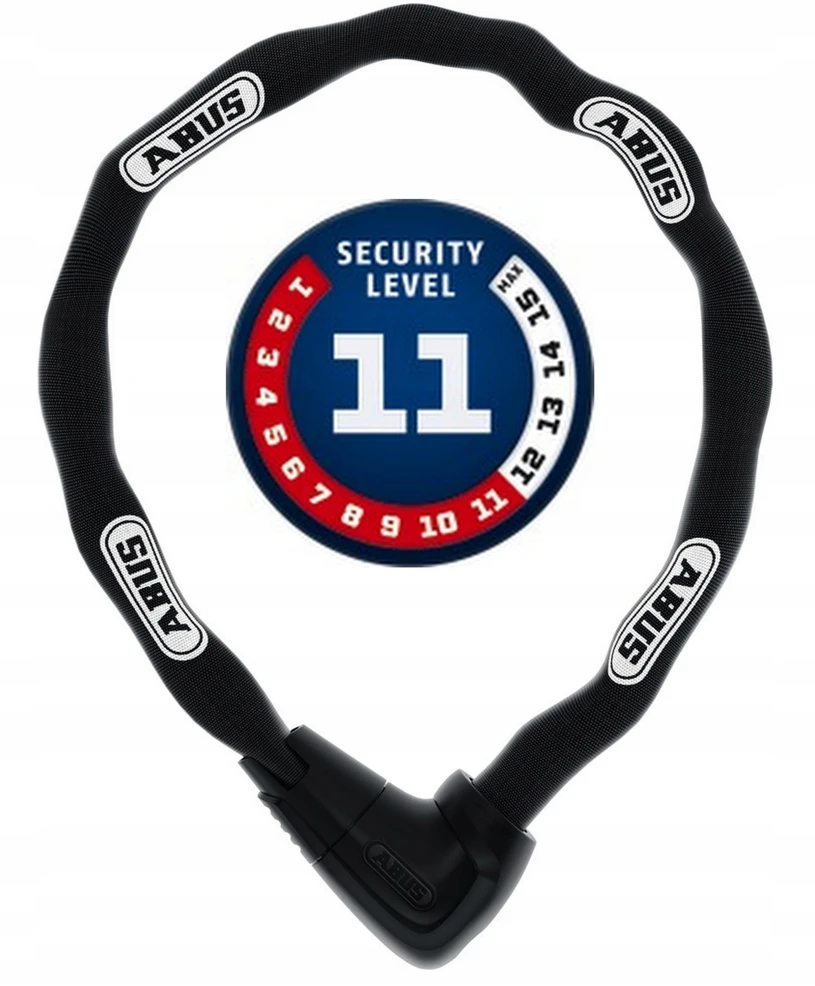 Abus Steel-o-chain 9808k 85cm grandininė spyna motociklams