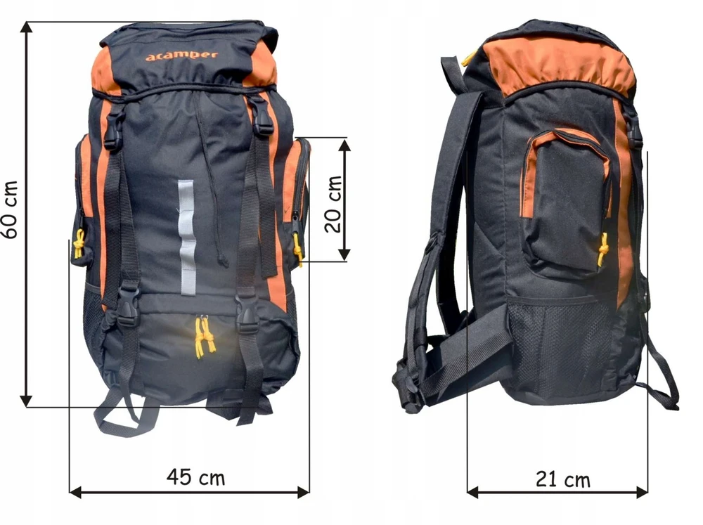 ACAMPER 45L TOURIST KUPRINĖ