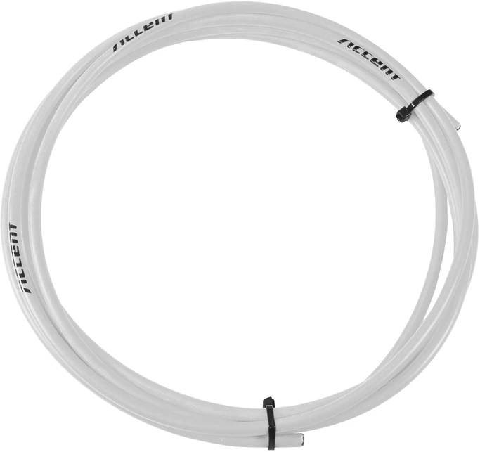 Accent stabdžių troselis 5mm - 3m baltas