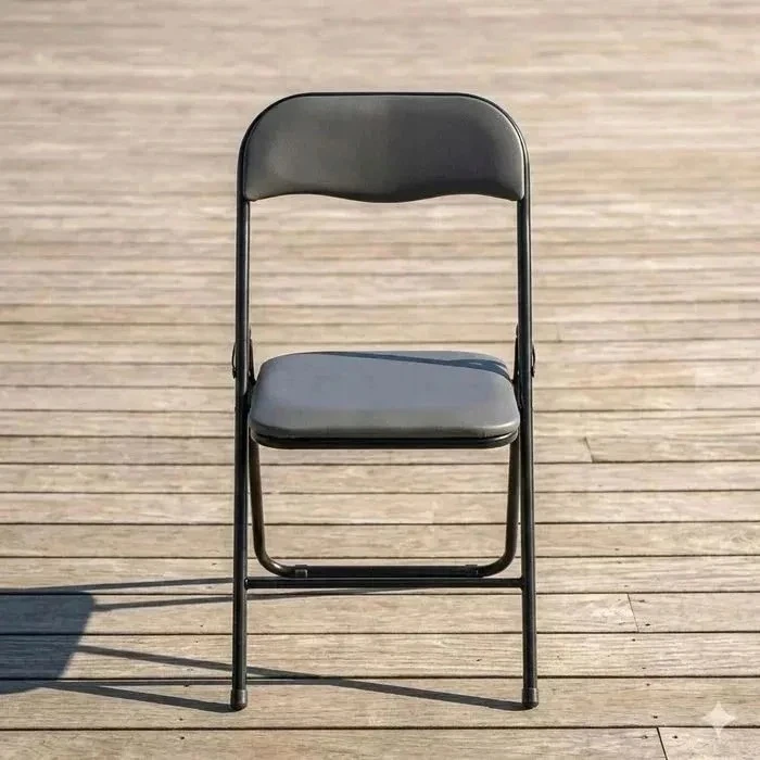 Acco Sulankstomas maitinimo stalo komplektas 180 cm + 6 sulankstomos kėdės Baldai paruošti