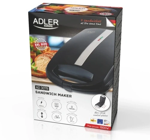 Sumuštinių keptuvas Adler AD 3078 XXL