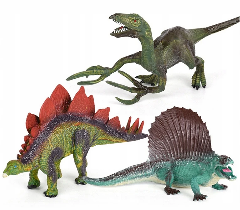 ACR DIDELIS DINOZAURŲ FIGURŲ RINKINYS + DINO PARKO T-REX MAT DINOZAURU DOVANA