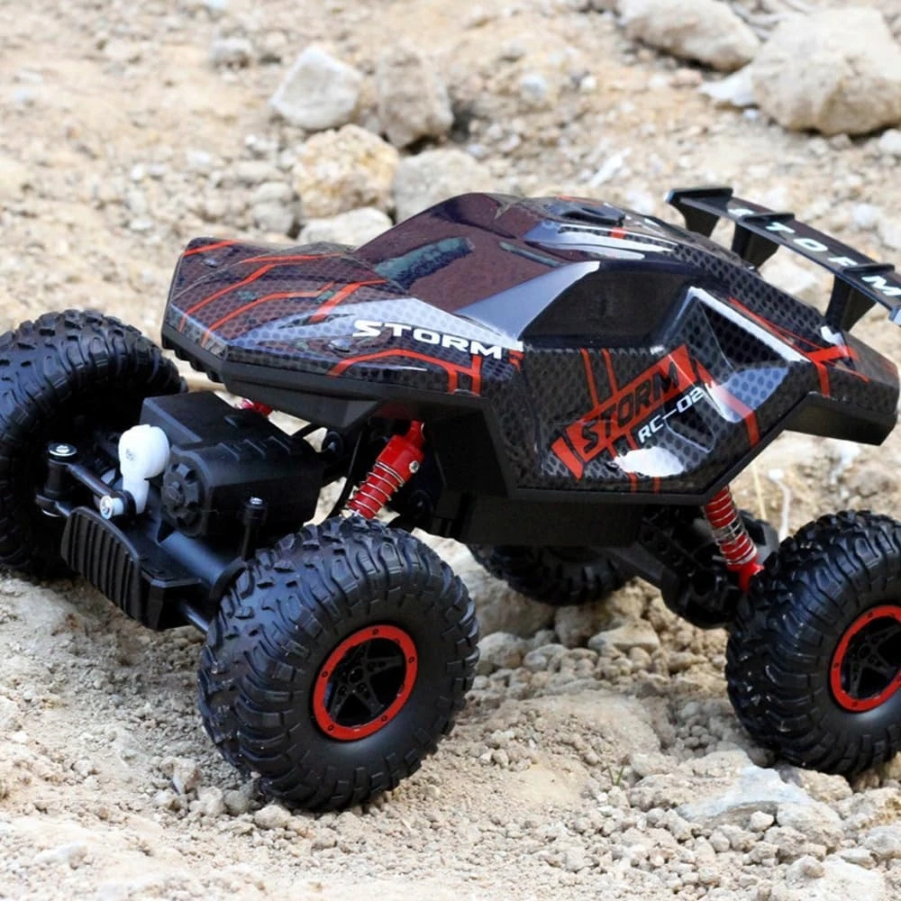 ACR DIDELIS RC AUTOMOBILIS BEKEELĖS RC AUTOMATINIS NUOTOLINIO VALDYMAS LED ŠVIESOS DŪMA