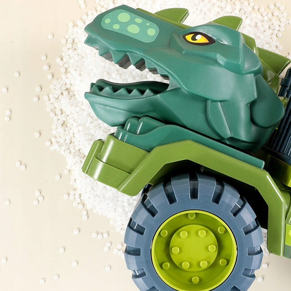 ACR DINOZAURŲ Sunkvežimis DIDELIS AUTOMOBILIS T-REX TIR 15x DINOZAURS DINO TRANSPORTER