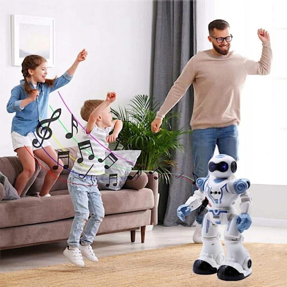 ACR INTERAKTYVUS ROBOTAS, VALDOMAS NUOTOLINIS GESTAS VALDOMAS RC NUOTOLINIO PULTO PROGRAMUOJAMAS DOVANA