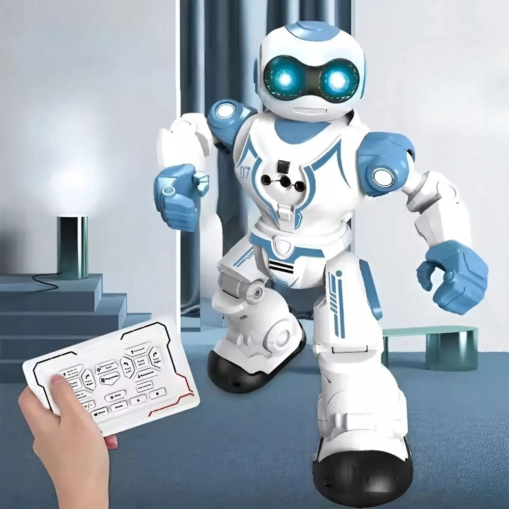 ACR INTERAKTYVUS ROBOTAS, VALDOMAS NUOTOLINIS GESTAS VALDOMAS RC NUOTOLINIO PULTO PROGRAMUOJAMAS DOVANA