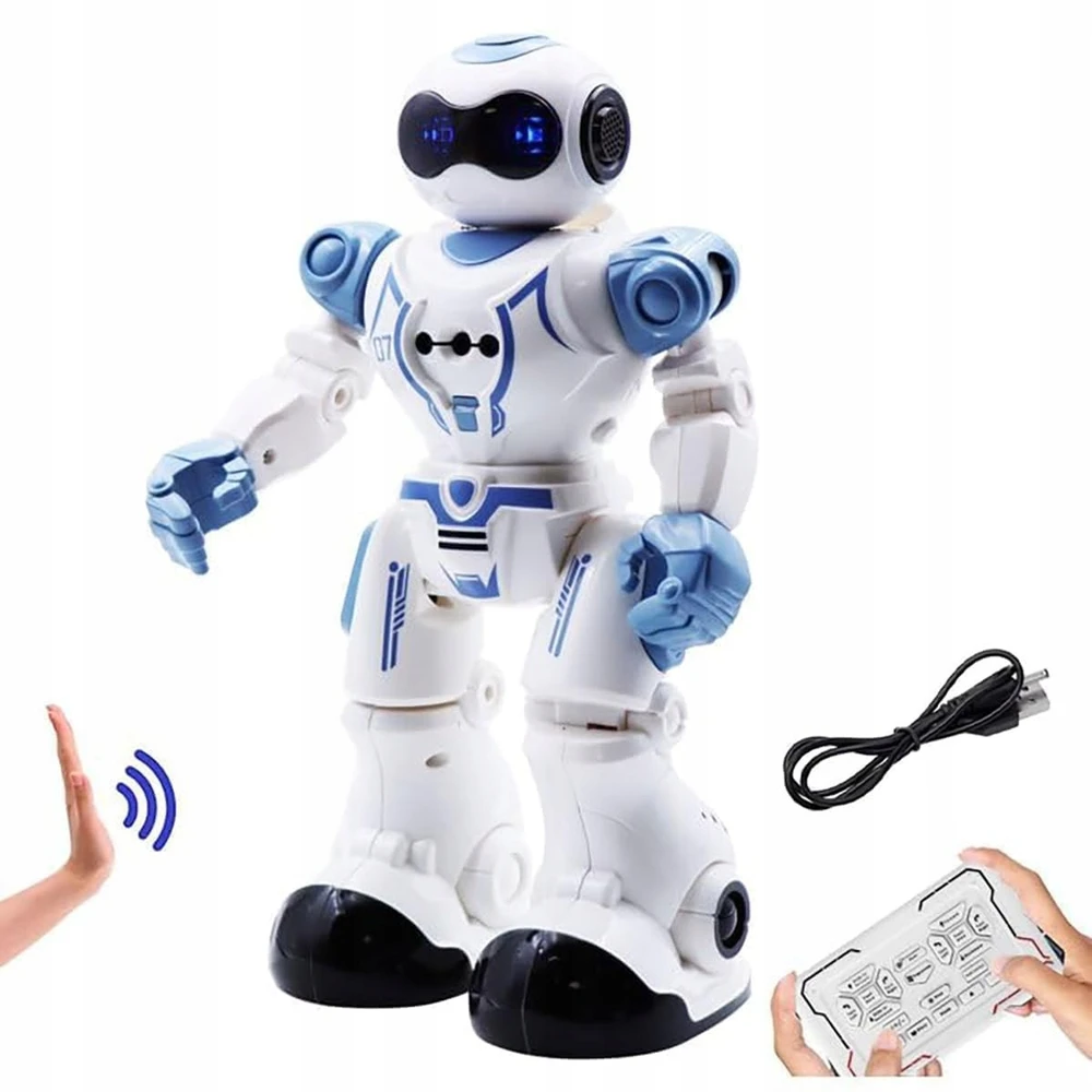 ACR INTERAKTYVUS ROBOTAS, VALDOMAS NUOTOLINIS GESTAS VALDOMAS RC NUOTOLINIO PULTO PROGRAMUOJAMAS DOVANA
