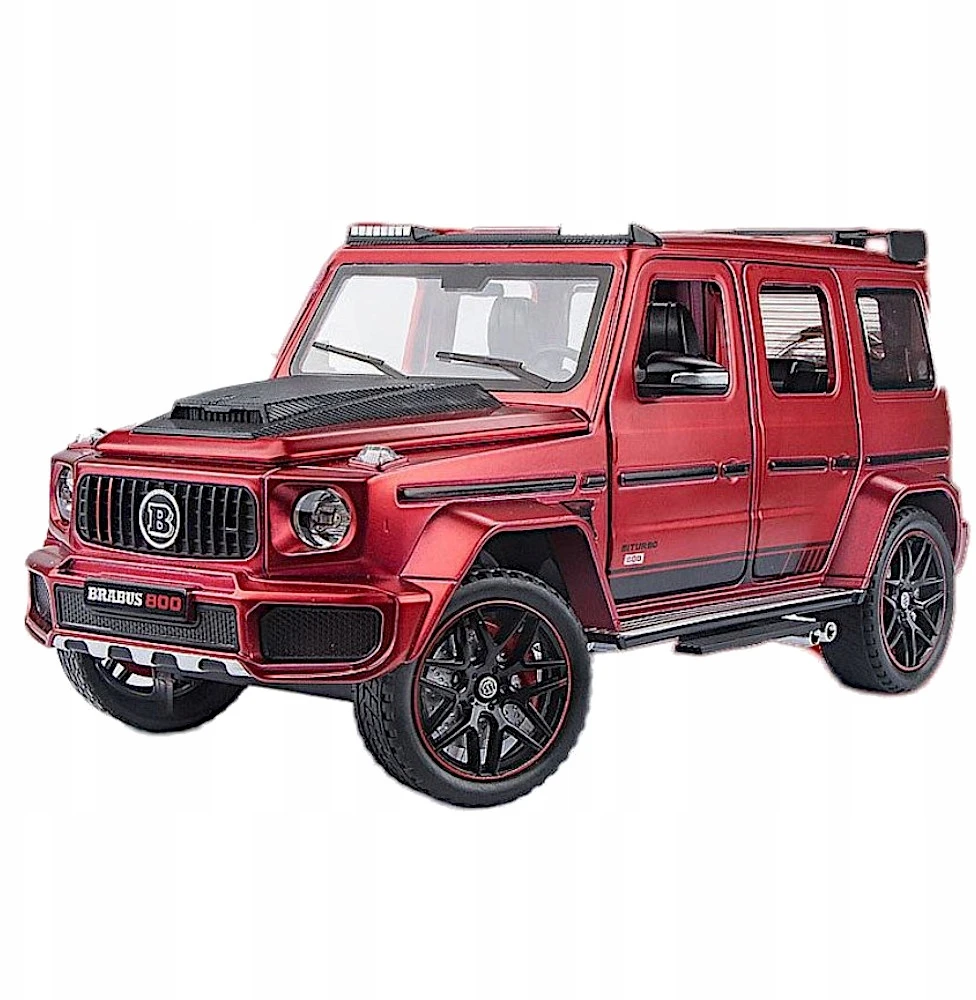 ACR MERCEDES G KLASĖS BRABUS G800 METAL AUTOMOBILIŲ MODELIS 1:24 ŠVIESUS GARSO