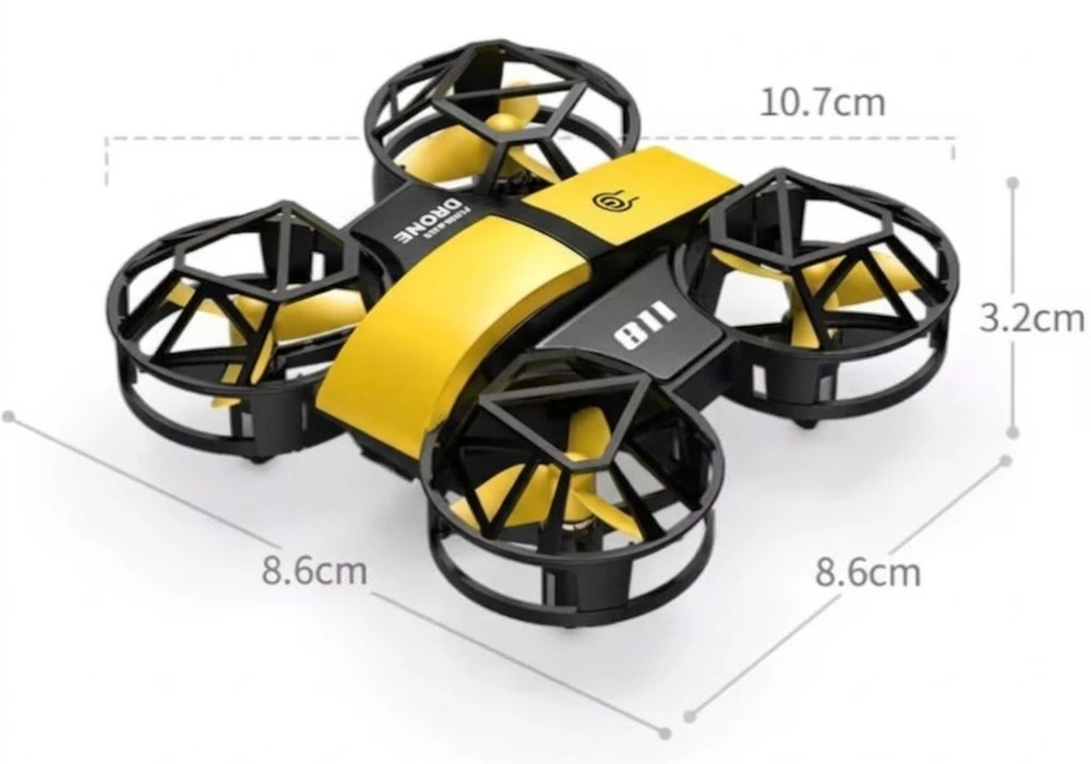 ACR MNI NUOTOLINIO PULTO VALDOMA Dronas HD KAMEROS QUADROCOPTER RC MODELIO TIESIOGINĖ VAIZDA