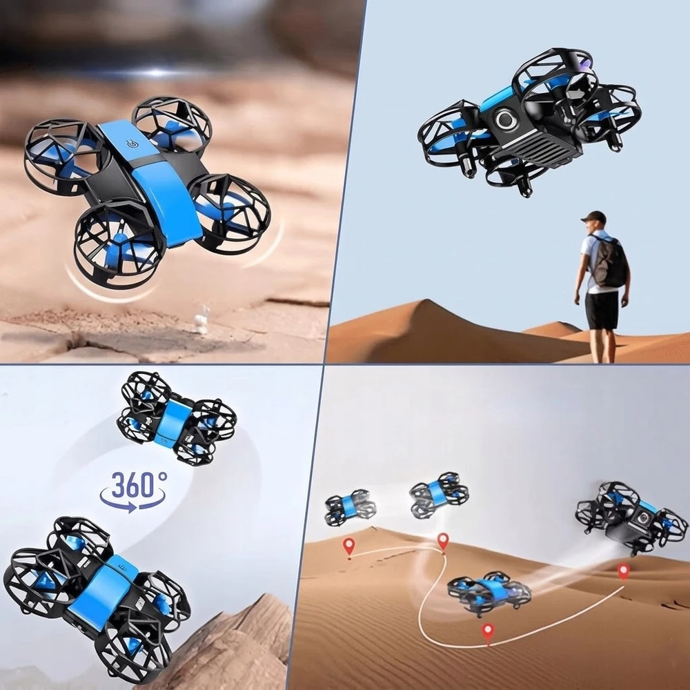ACR MNI NUOTOLINIO PULTO VALDOMA Dronas HD KAMEROS QUADROCOPTER RC MODELIO TIESIOGINĖ VAIZDA