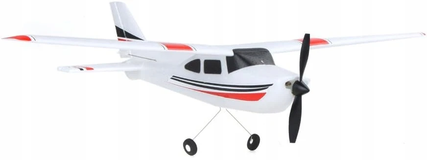 ACR NUOTOLINIO KONTROLĖS LĖKTUVO SKRYDOJO SKLYDYMO RC MODELIO CESSNA 182 Pultas 2 baterija