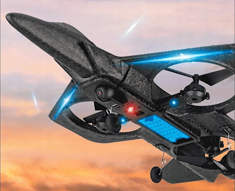 ACR RC AIRPLANE NUOTOLINIO PULTO VALDOMAS JET HD KAMERA RC Dronas LIVE VIEW 2ak