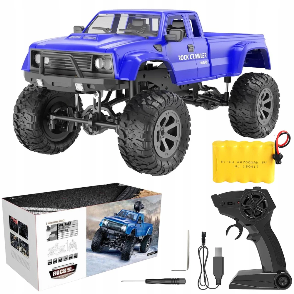 ACR RC AUTOMOBILIŲ BEKEELĖS RC PIKUPAS 4x4 AUGINĖS RINKINYS
