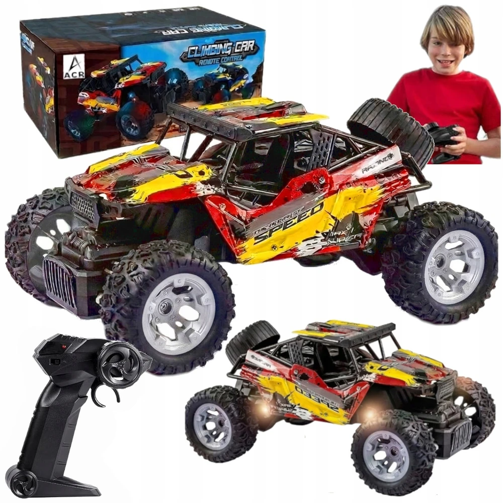 ACR RC AUTOMOBILIŲ VIREKELIŲ AUTOMOBILIŲ RC NUOTOLINIO PULTO PULTAS LED ŽAISLŲ DOVANA 1:16