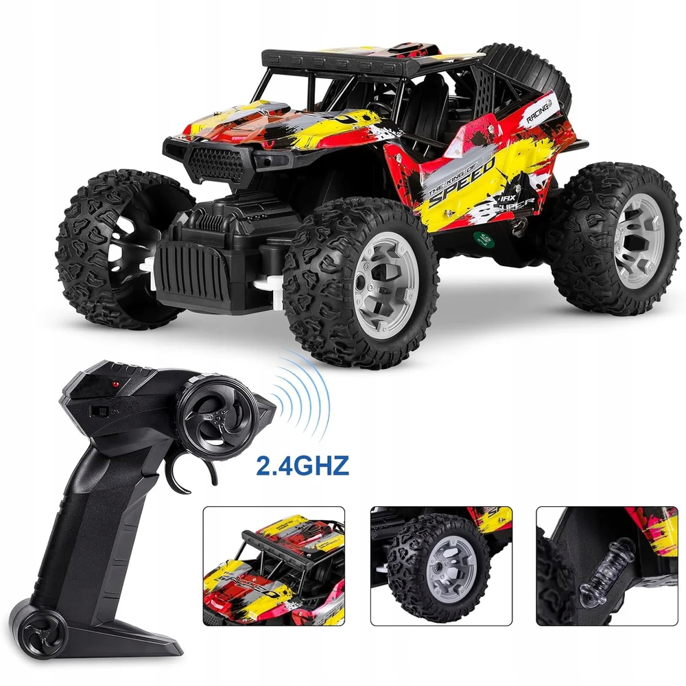 ACR RC AUTOMOBILIŲ VIREKELIŲ AUTOMOBILIŲ RC NUOTOLINIO PULTO PULTAS LED ŽAISLŲ DOVANA 1:16