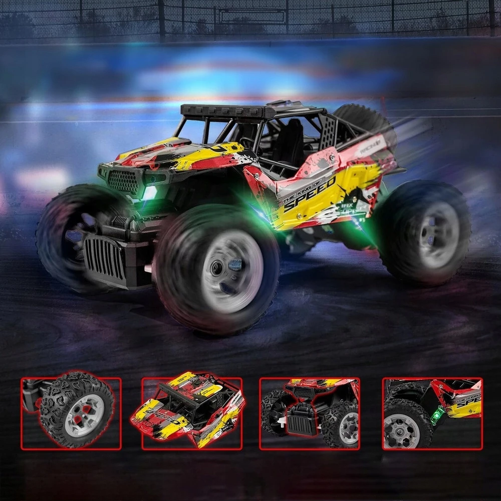 ACR RC AUTOMOBILIŲ VIREKELIŲ AUTOMOBILIŲ RC NUOTOLINIO PULTO PULTAS LED ŽAISLŲ DOVANA 1:16