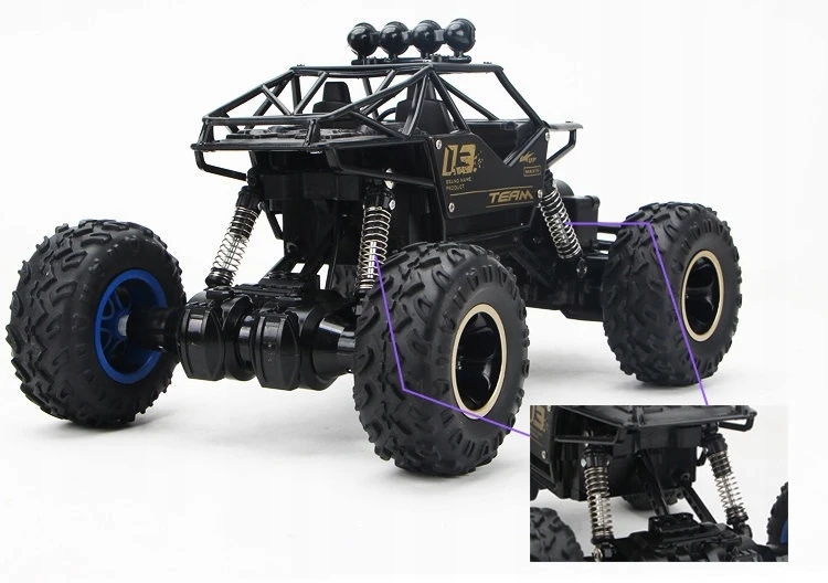 ACR RC CAR 4x4 DRIVE AUTO Pultas RC BUGGY 36cm -2 Akumuliatoriai