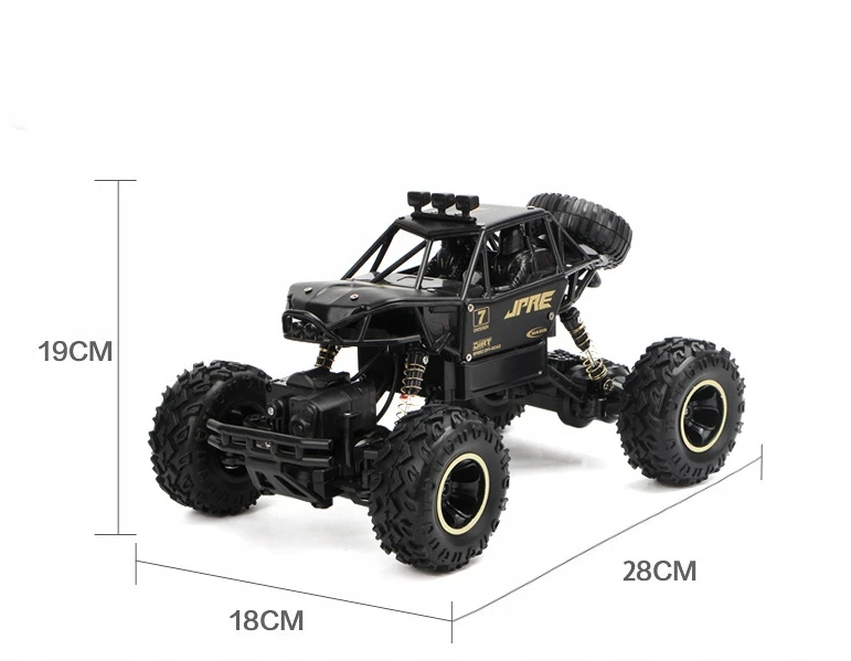 ACR RC CAR 4x4 DRIVE AUTO Pultas RC BUGGY 36cm -2 Akumuliatoriai