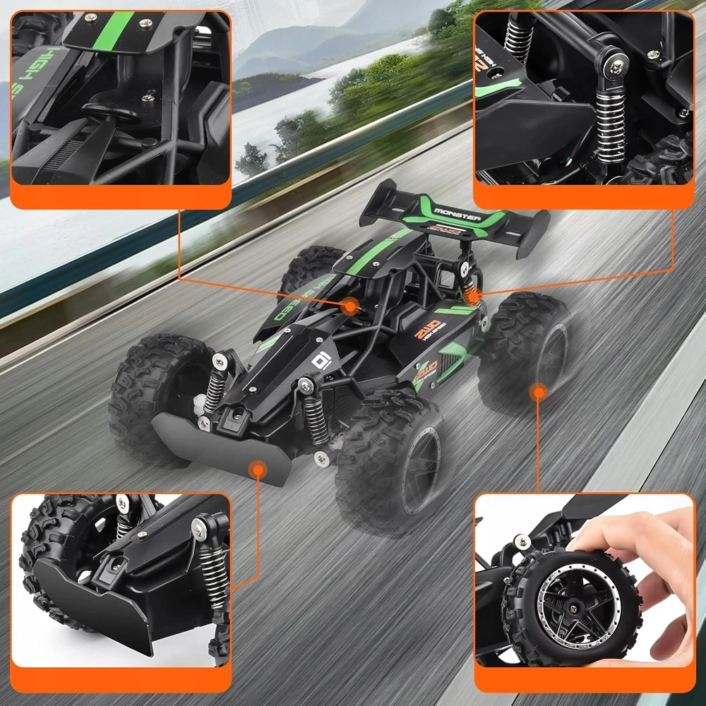 ACR RC CAR BEKELIŲ AUTOMOBILIŲ RC REMOTE 2,4 GHz ŽAISLŲ DOVANA