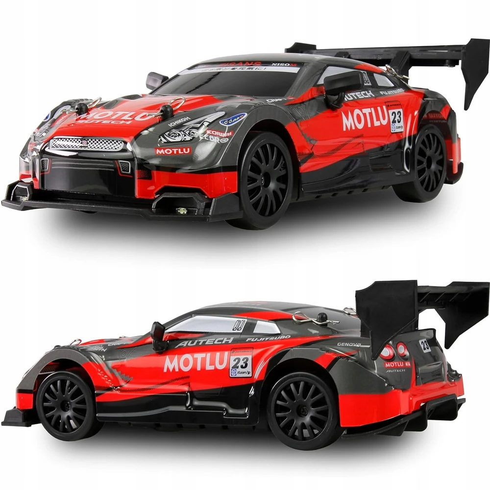 Nuotoliniu būdu valdomas ACR drift automobilis, 1:24, 4x4, LED