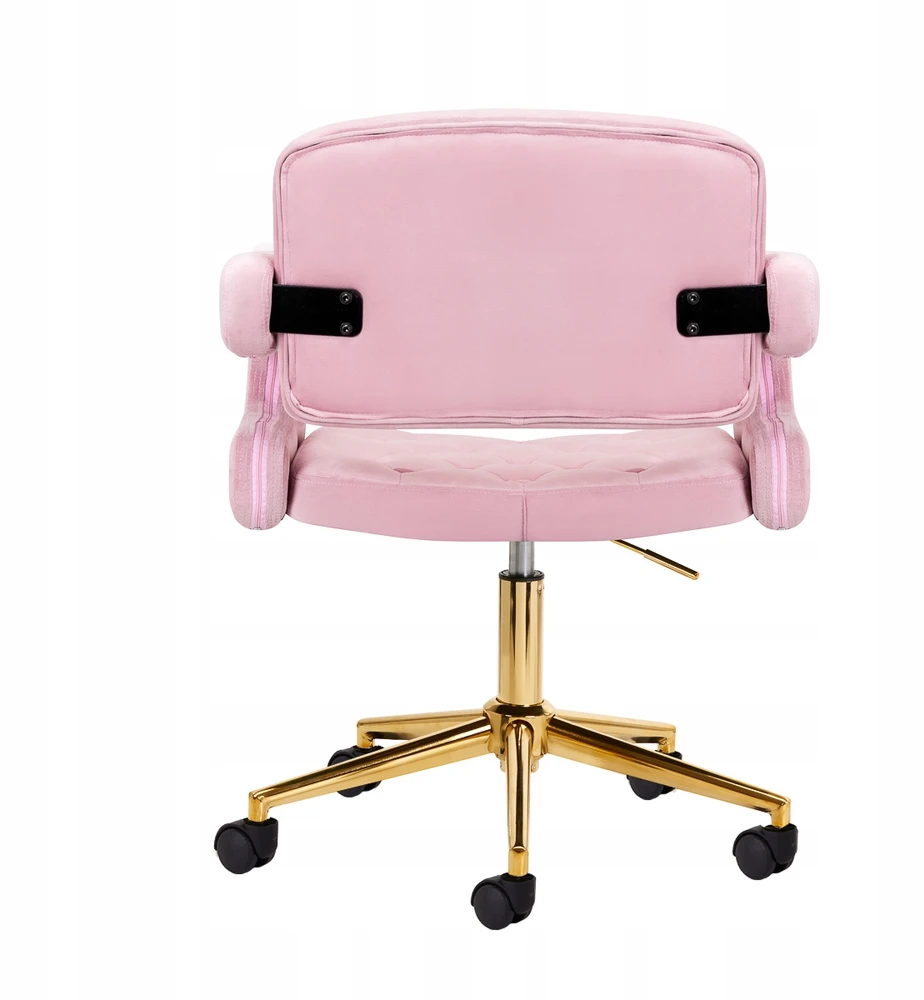 Activeshop Biuro kėdė su ratukais 4Rico QS-OF213G Velvet Rožinė