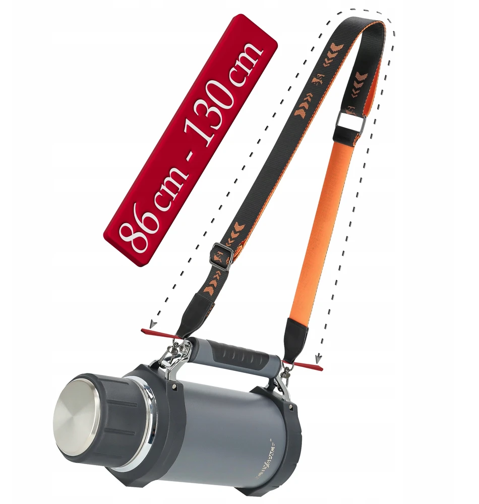 Activ/Space DIDELIS TURISTINIS VAKUUMINIS TERMOSAS 2L KAVAI IR ARBATA 30-54H PREMIUM PLIENAS