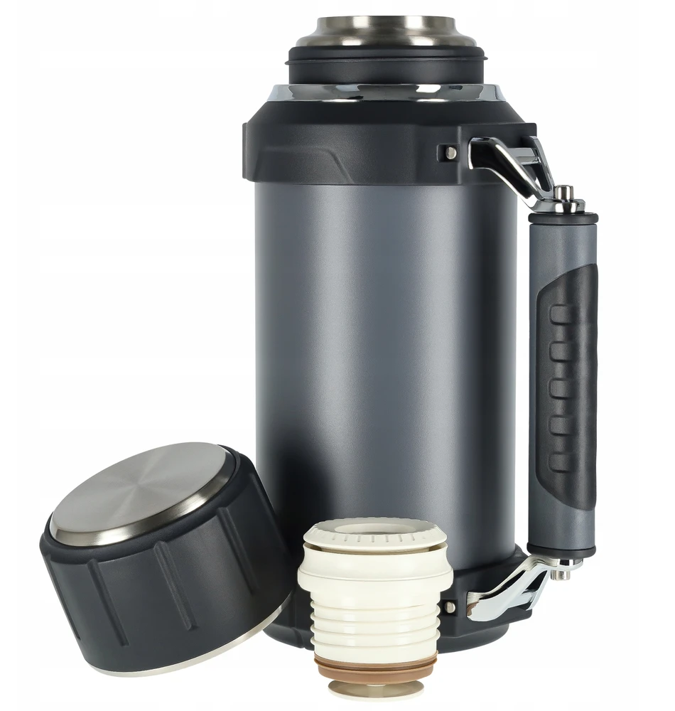 Activ/Space DIDELIS TURISTINIS VAKUUMINIS TERMOSAS 2L KAVAI IR ARBATA 30-54H PREMIUM PLIENAS