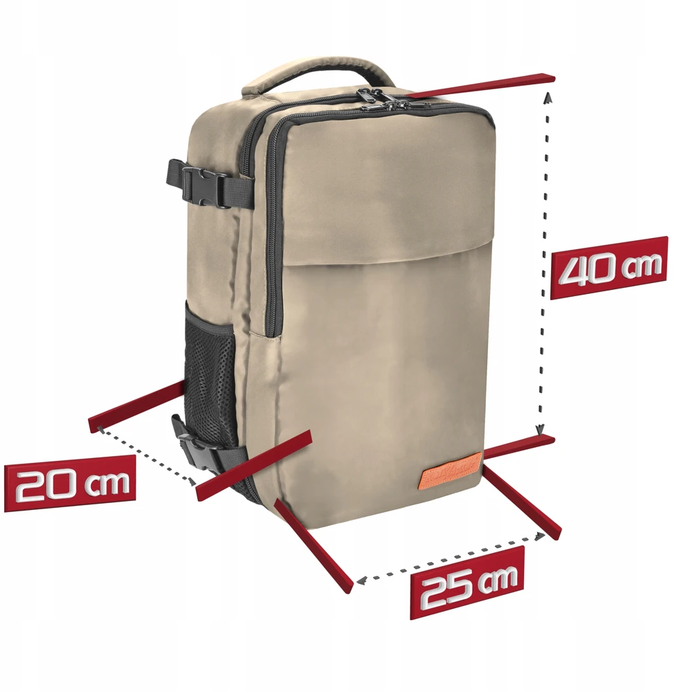 Activ/Space KELIONĖS KUPRINĖ 40X20X25 LĖKTUVO LĖKŠTUVO LENGVUI RANKINIU BAGAŽU