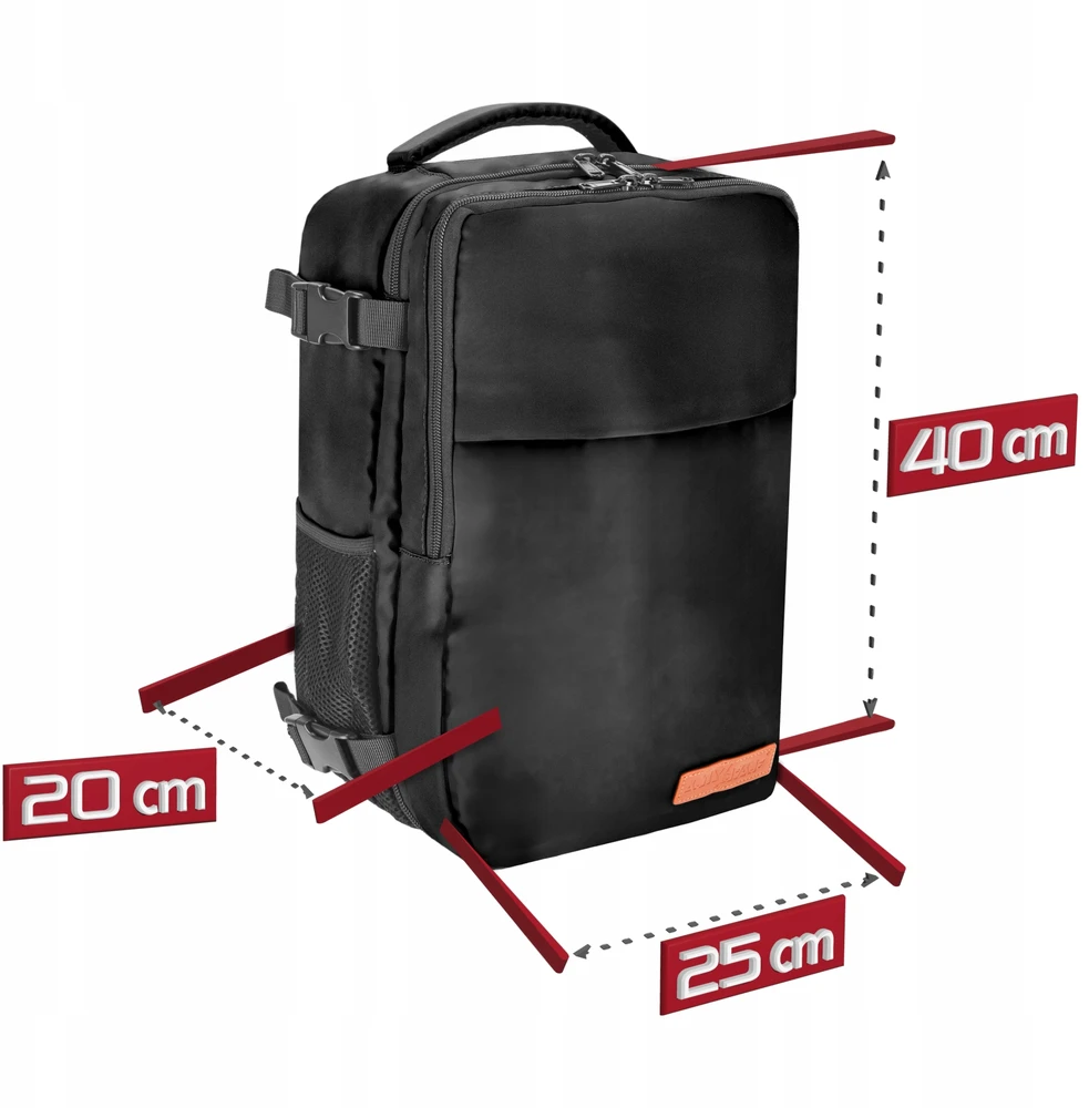 Activ/Space KELIONIŲ KUPRINĖ 40X20X25 LĖKTUVO LĖKŠTUVO LENGVUI RANKINIU BAGAŽU