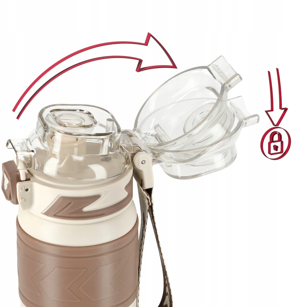 Activ/Space TERMINIS PUODULIS VAKUUMINIS TERMOSAS su snapeliu KAVAI IR ARBATAI, NEREIKIA 500ml