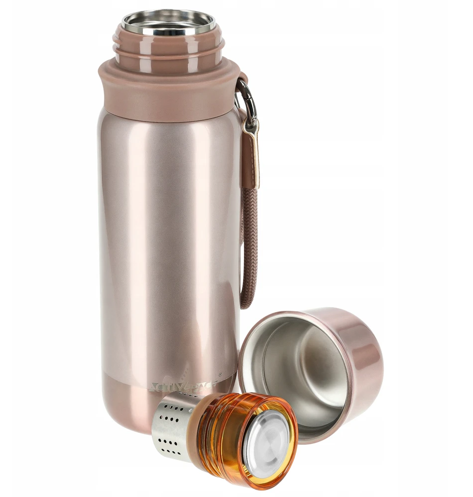 Activ/Space TURISTINIS TERMOSAS ARBATAI IR KAVAI, VAKUUMINIS SANTRAUKAS, PLIENAS PREMIUM 500ml