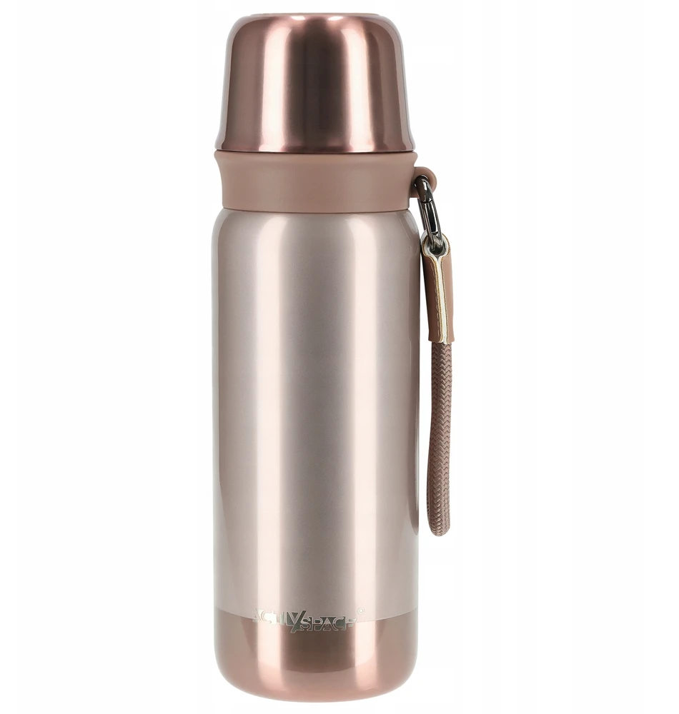 Activ/Space TURISTINIS TERMOSAS ARBATAI IR KAVAI, VAKUUMINIS SANTRAUKAS, PLIENAS PREMIUM 500ml