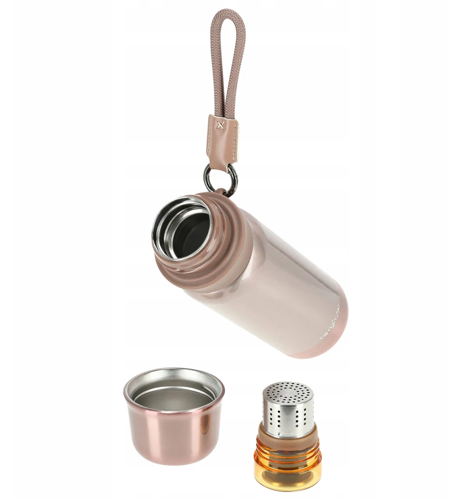 Activ/Space TURISTINIS TERMOSAS ARBATAI IR KAVAI, VAKUUMINIS SANTRAUKAS, PLIENAS PREMIUM 500ml