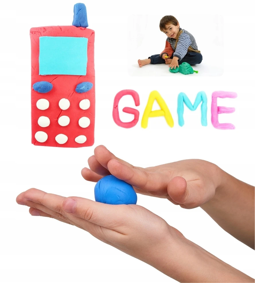 Active Hobby CASTRY PLAY Rinkinys vaikams, 5 vamzdeliai, pagrindinės spalvos