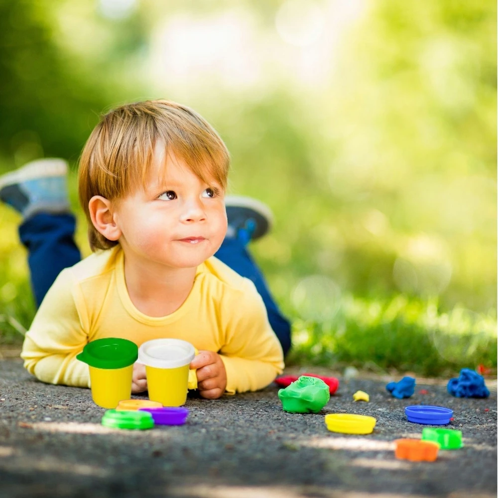 Active Hobby CASTRY PLAY Rinkinys vaikams, 5 vamzdeliai, pagrindinės spalvos