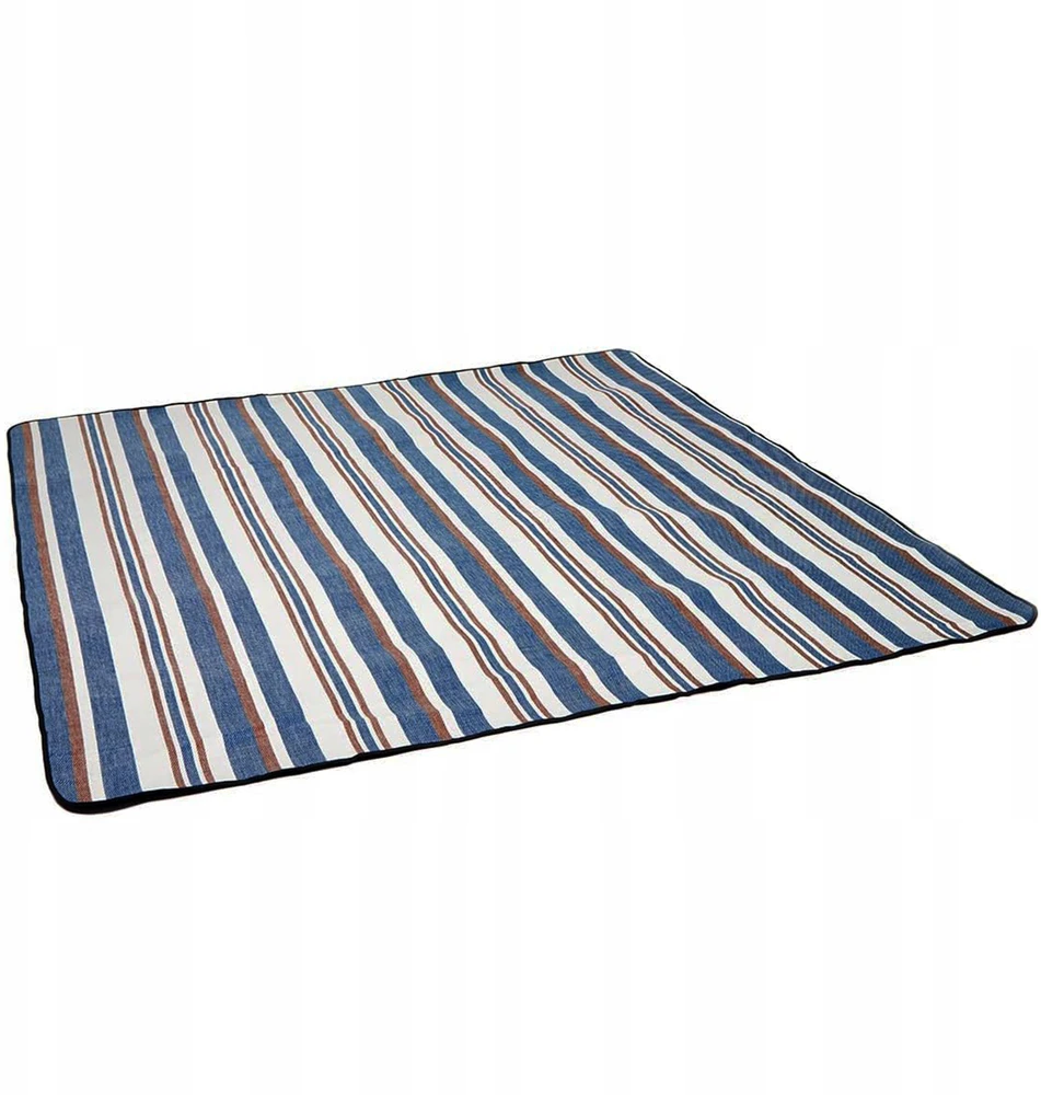 Active Neperšlampama iškylų antklodė 200x200 cm dryžiai
