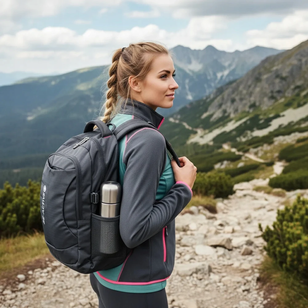 Active Pramoginės turistinės mokyklos miesto kuprinė juoda