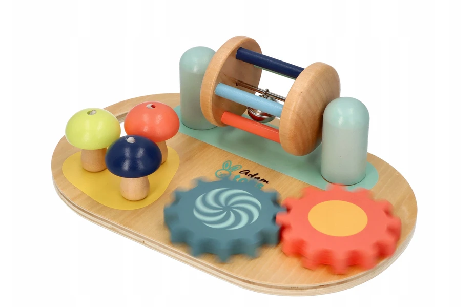 ADAM TOYS MAŽA MEDINĖ MANIPULIAVIMO LENTELĖ VAIKAMS