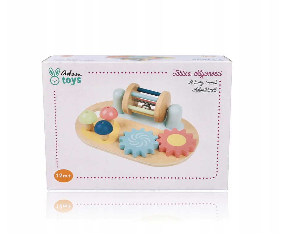 ADAM TOYS MAŽA MEDINĖ MANIPULIAVIMO LENTELĖ VAIKAMS