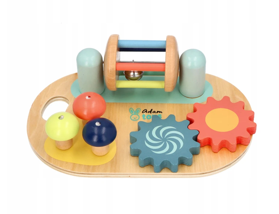 ADAM TOYS MAŽA MEDINĖ MANIPULIAVIMO LENTELĖ VAIKAMS